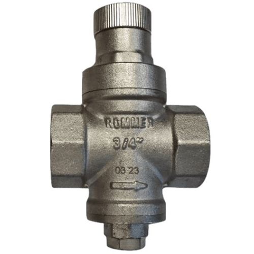 Редуктор давления Rommer 3/4" ВР/ВР PN16 без подключения манометра (RVS-0009-000020)