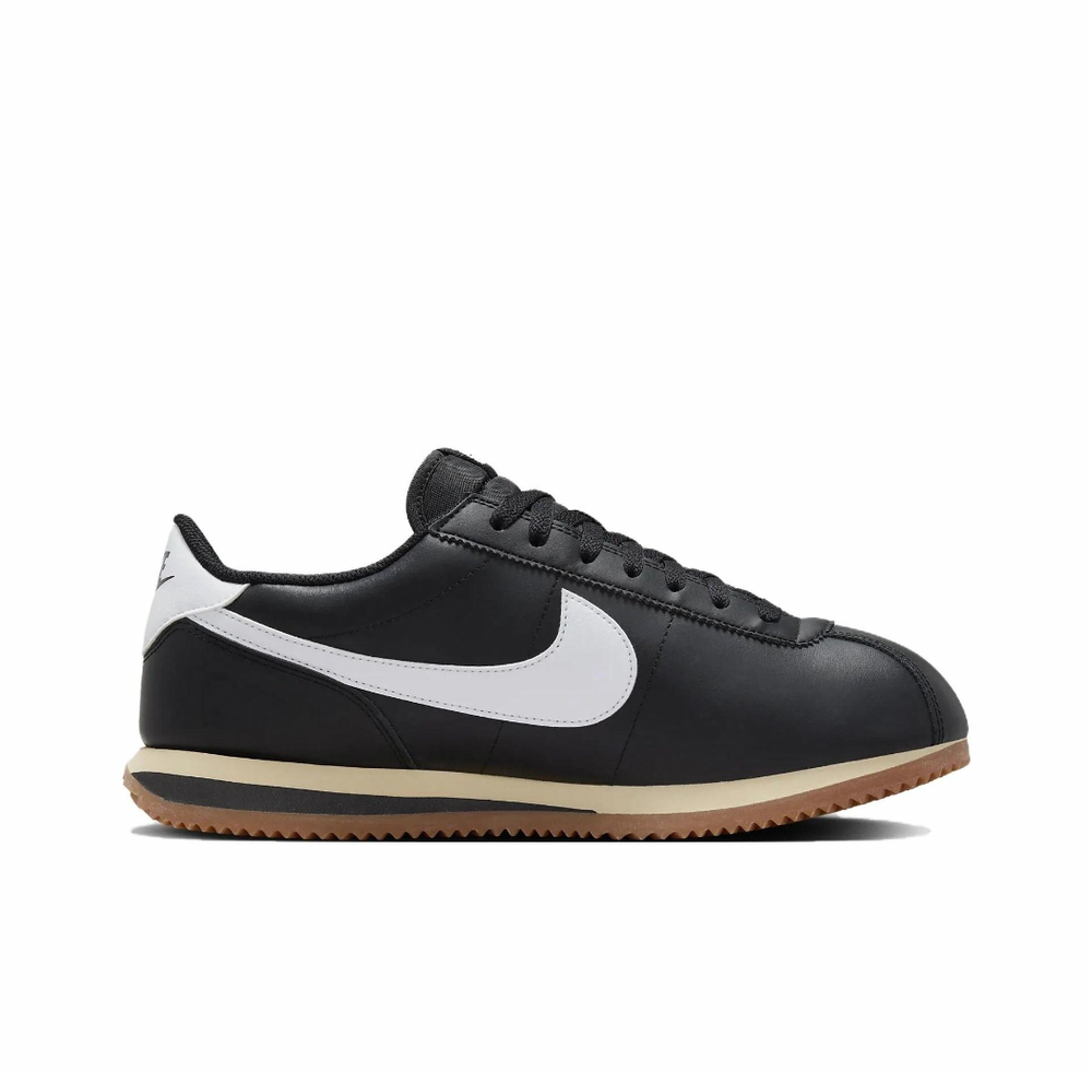 Мужские кроссовки Nike Cortez Leather 'Black Gum Medium Brown' DM4044-002