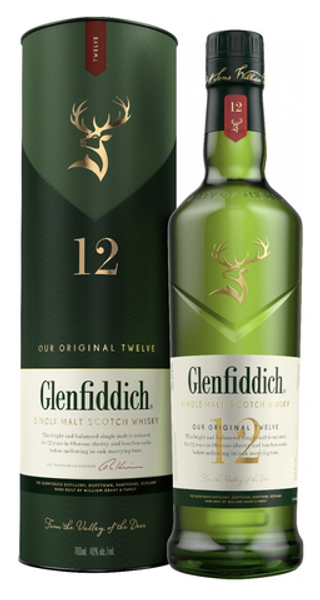 Виски Glenfiddich 12 Years Old, 0.75 л.