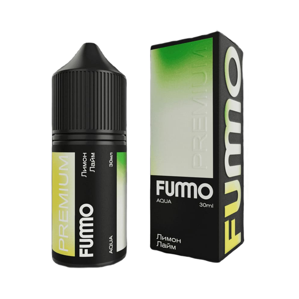 Купить Жидкость Fummo Aqua Salt 30 мл - Лимон лайм (20 мг)