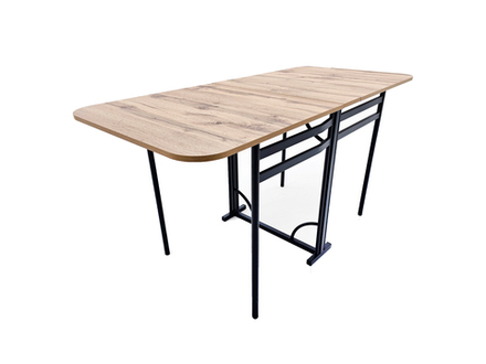 Стол-книжка Мир стульев Искра, Дуб вотан, Черный муар