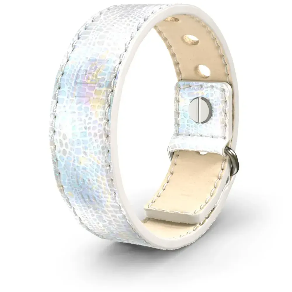 Кожаный браслет Москвёнок STYLE 2024 жемчужный дракон (проход + питание)