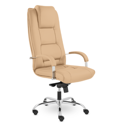 Кресло С-44 Борн В хром МБ S-0413 (кофейный)