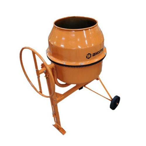 Бетоносмеситель Вихрь БМ-130П 550Вт, 130 л полиамидный венец