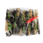 Удочка зимняя Три Кита Техно d-65, с пробковой ручкой (хлыст стекловолокно), Желтая