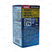 Омега-3 Orihiro с высоким содержанием полиненасыщенных жирных кислот DHA+EPA+DPA, 180 штук на 30 дней