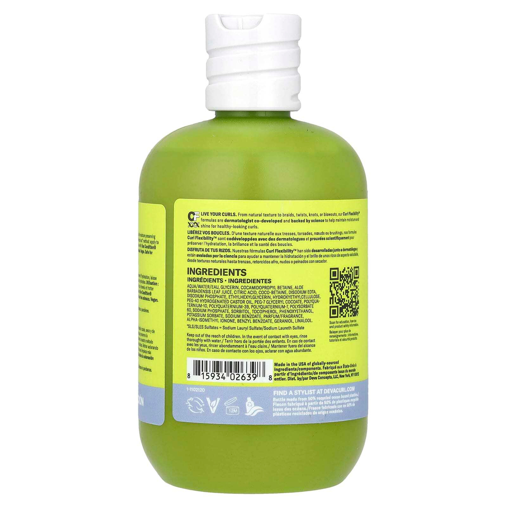 DevaCurl, Low-Poo® Original, очищающее средство с мягкой пеной, для сухих, средних и жестких локонов, 355 мл (12 жидк. Унций)