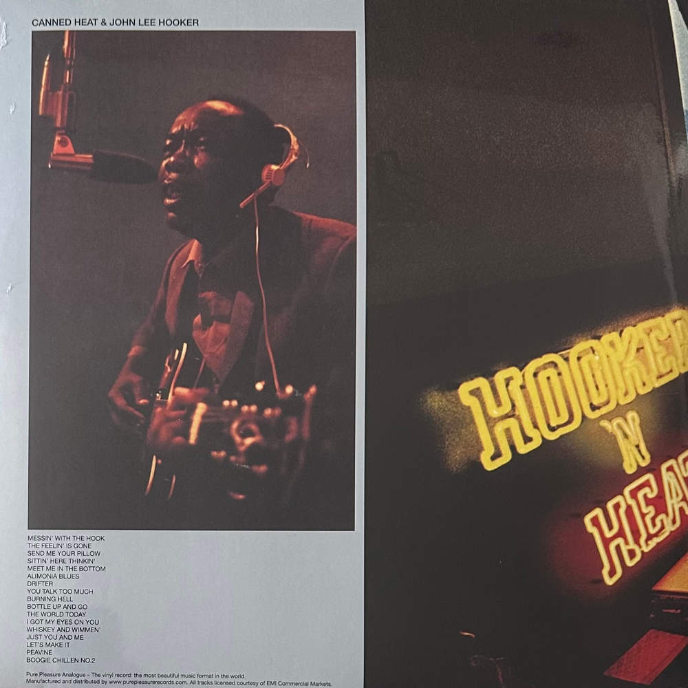 Canned Heat & John Lee Hooker – Hooker 'N Heat 2LP (Англия 2009г.)