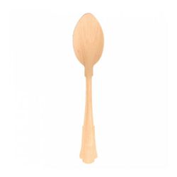 Ложка одноразовая "Классика" 20,4 см, 100 шт, дерево, Garcia de PouИспания