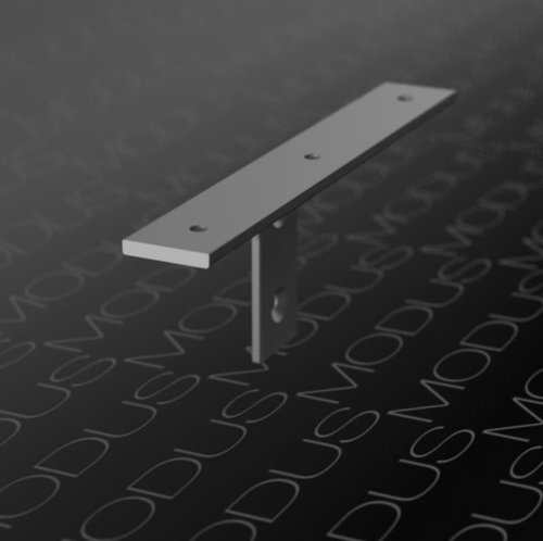 Полкодержатель горизонтальный  PDD черный