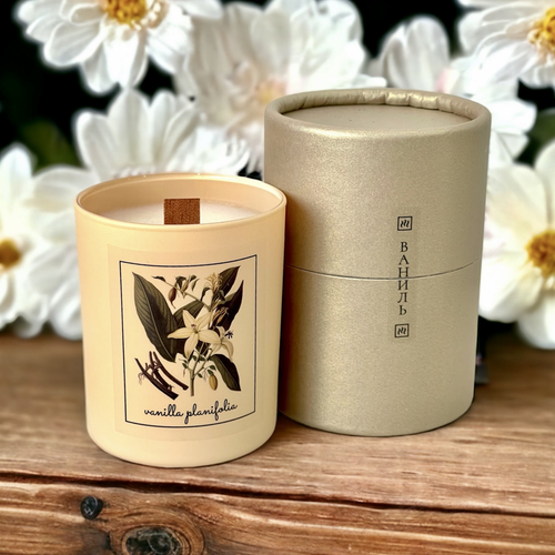 Свеча аромат Ваниль, 200 мл
