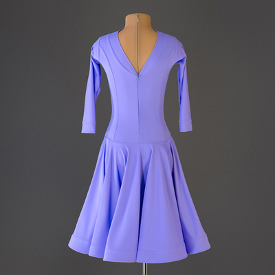 Standart 2-01-13-B | Рейтинговое платье для спортивных бальных танцев | Vasileva Dance