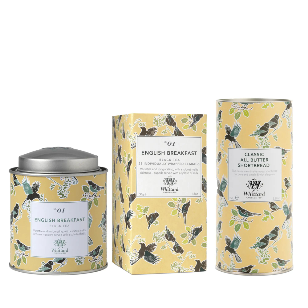Whittard of Chelsea 1886 Набор чая с печеньем The English Breakfast Collection