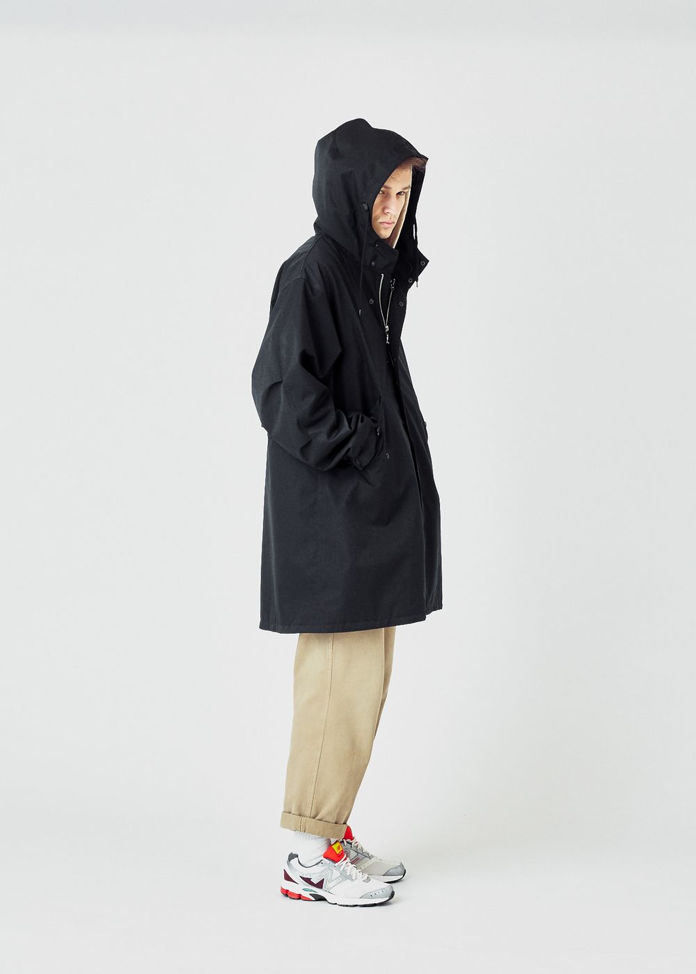 Парка FOS Объемная Черная