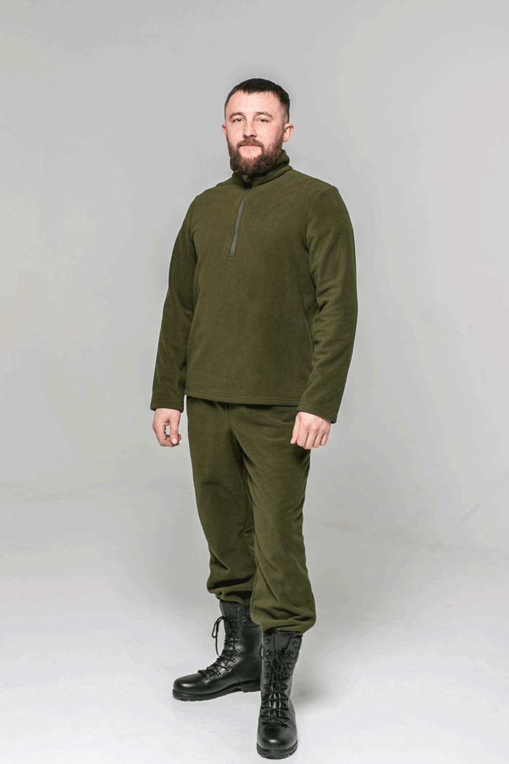 Флисовый костюм мужской поддёва