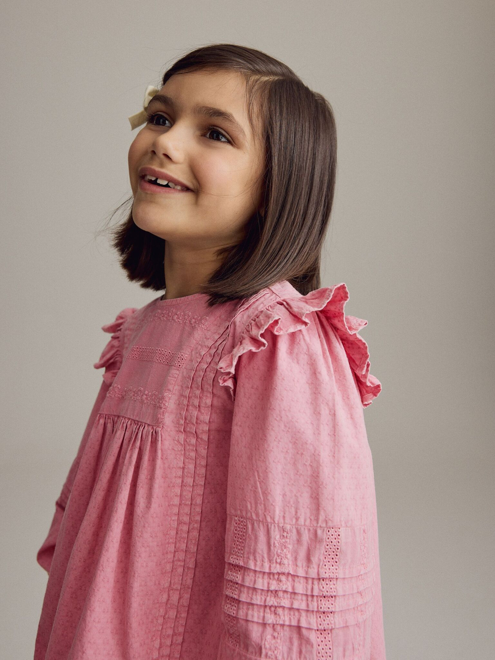 Блуза для девочки Next E32-674, Розовый