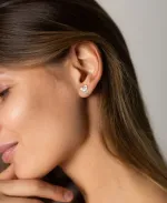 Пусеты Сердца маленькие