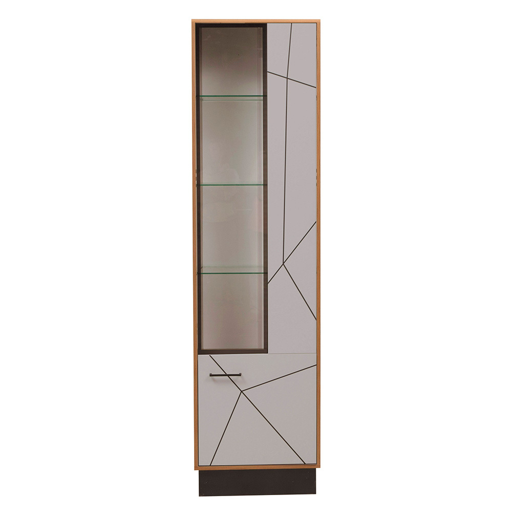 Шкаф-пенал Гамма 54.01-01, Таксония, Грей