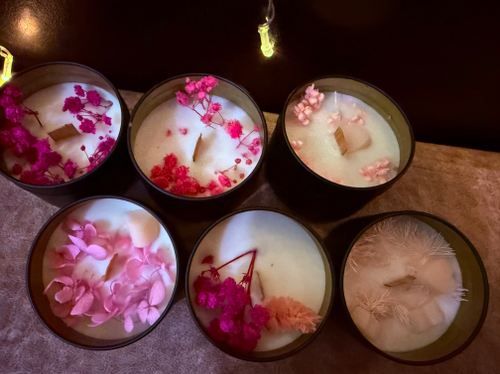 Арома-свеча в баночке с крышкой (цена за 1 шт)