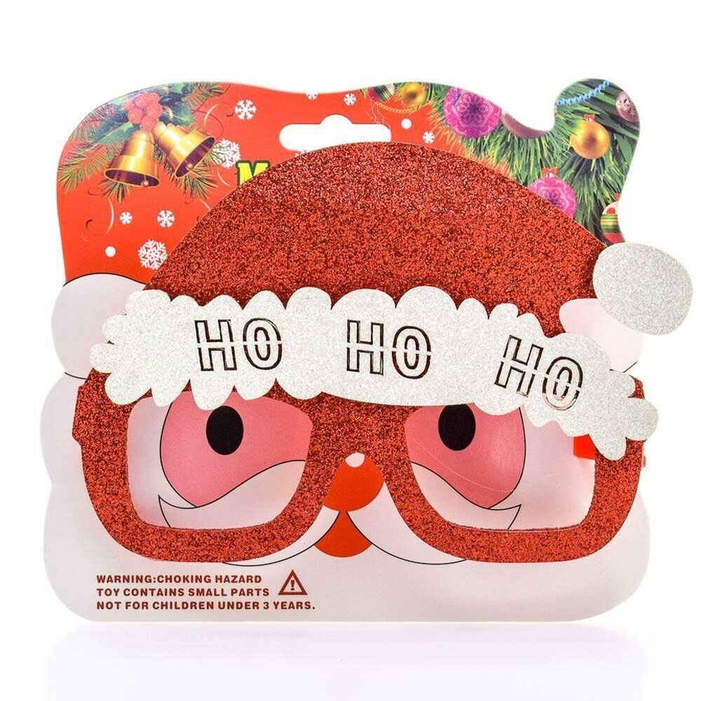 Аксессуар новогодний Очки, блист.