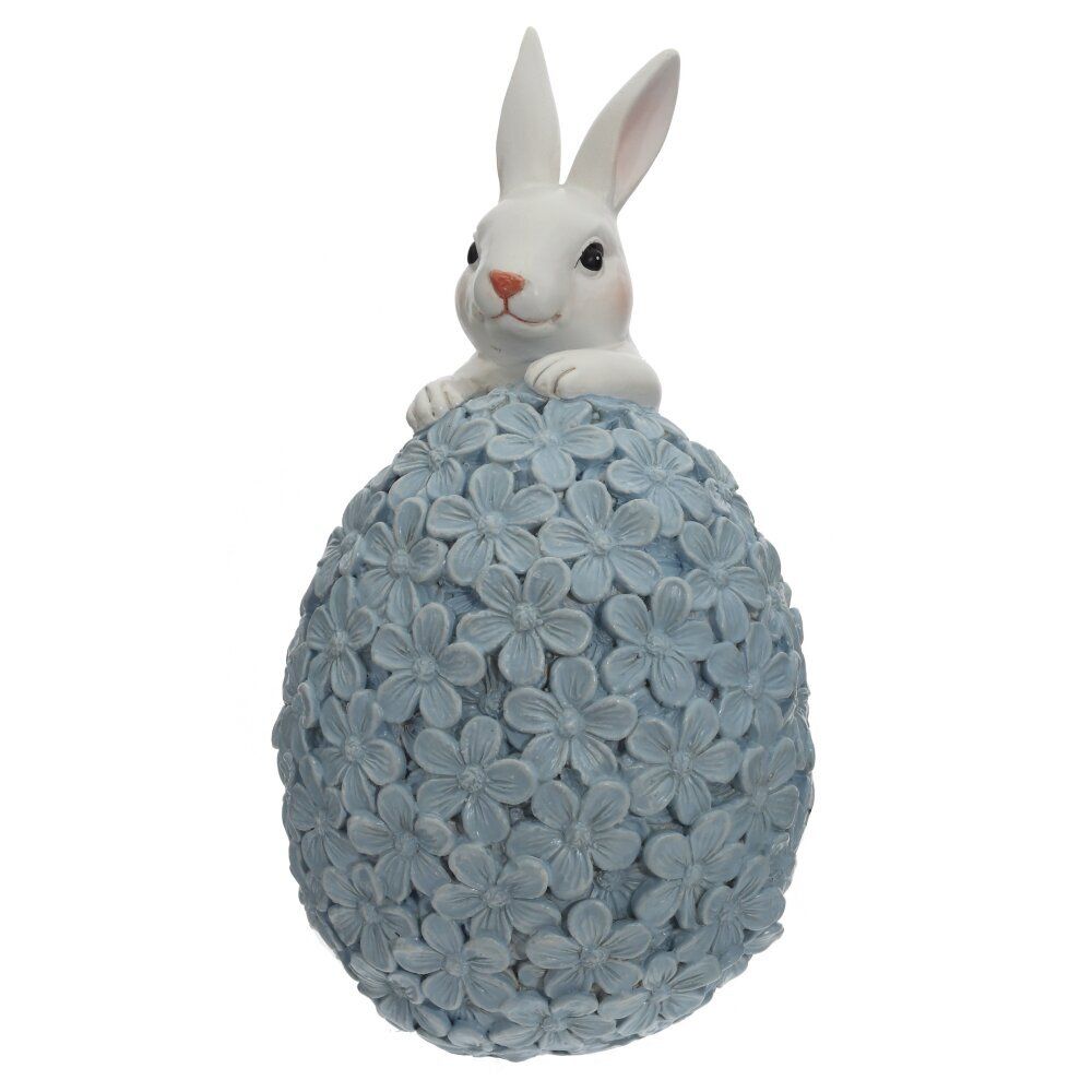GAEM Фигурка декоративная "Заяц с яйцом", L9 W7,5 H13 см
