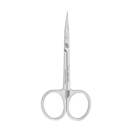 Ножницы Nippon Nippers S-02W для кутикулы изогнутые ручки длина 107мм матовые