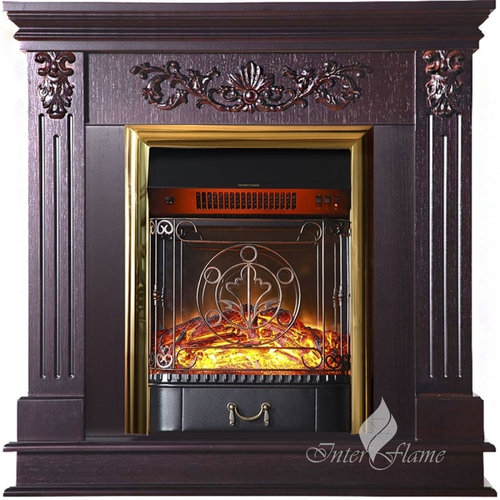 Каминокомплект Inter Flame Берта Люкс с очагом Fobos/Majestic