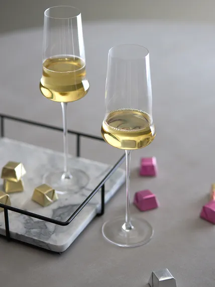 Набор бокалов для шампанского в подарочной упаковке sense, 360 мл, 2 шт.