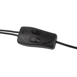 Светильник для растений на прищепке ЭРА FITO-20W-АLED-N красно-синего спектра 12 Вт черный