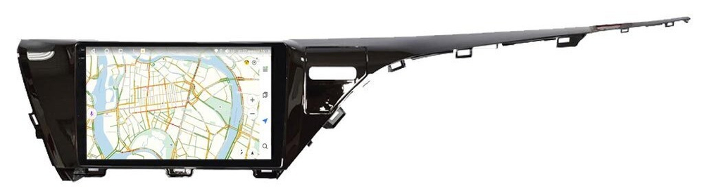 Магнитола для Toyota Camry V70 2018-2020 (без JBL)- Vaycar VA77-1069-2K на Android 13, 8-ядер, 2K QLED, ТОП процессор, CarPlay,4G SIM-слот