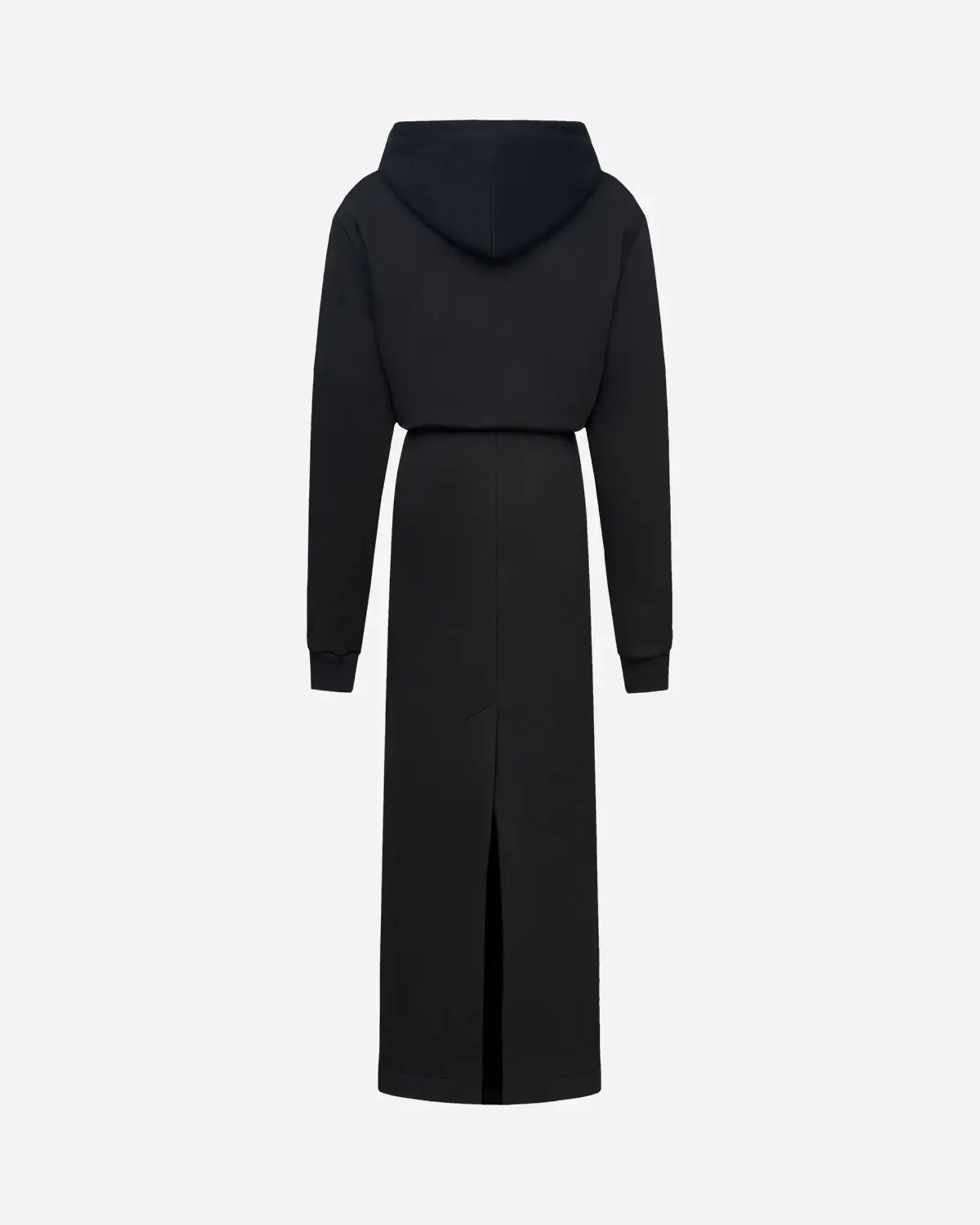 Платье-худи в длине макси