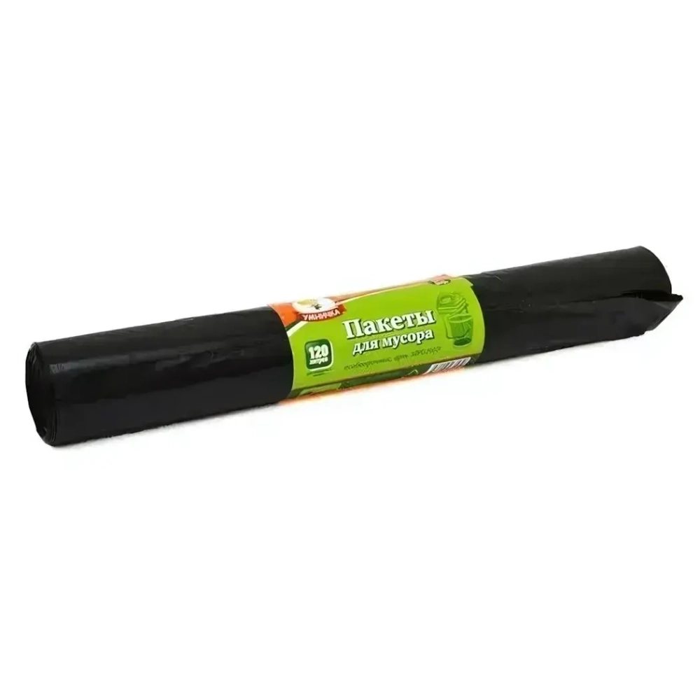 Мешок д/мусора Умничка ОСОБОПРОЧН. 120л*10 шт. 30мкм