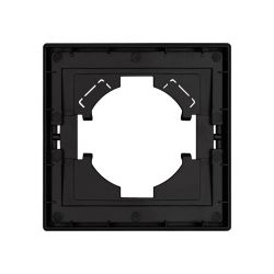 Рамка пластиковая FRM-TENDO-PL-1-GR (Arlight, Графитовый) 053837