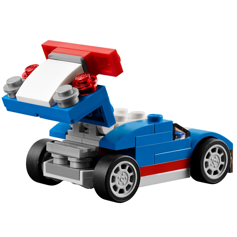 LEGO Creator: Синий гоночный автомобиль 31027 — Blue Racer — Лего Креатор Создатель