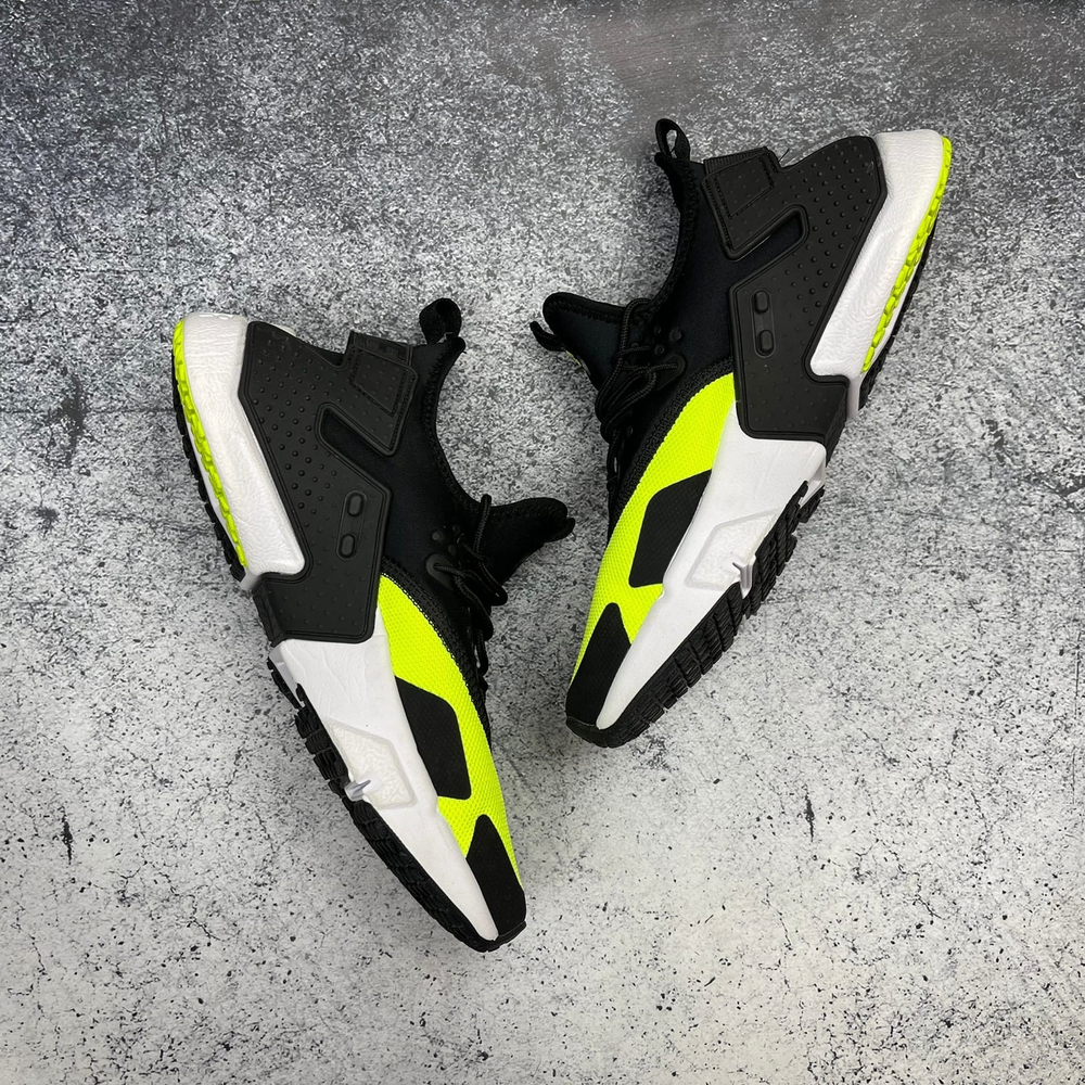 Nike air huarache drift black volt cheap