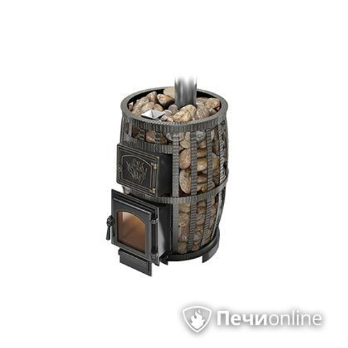 Дровяная печь-каменка Везувий Легенда Русский пар Ковка 24 (270) б/в