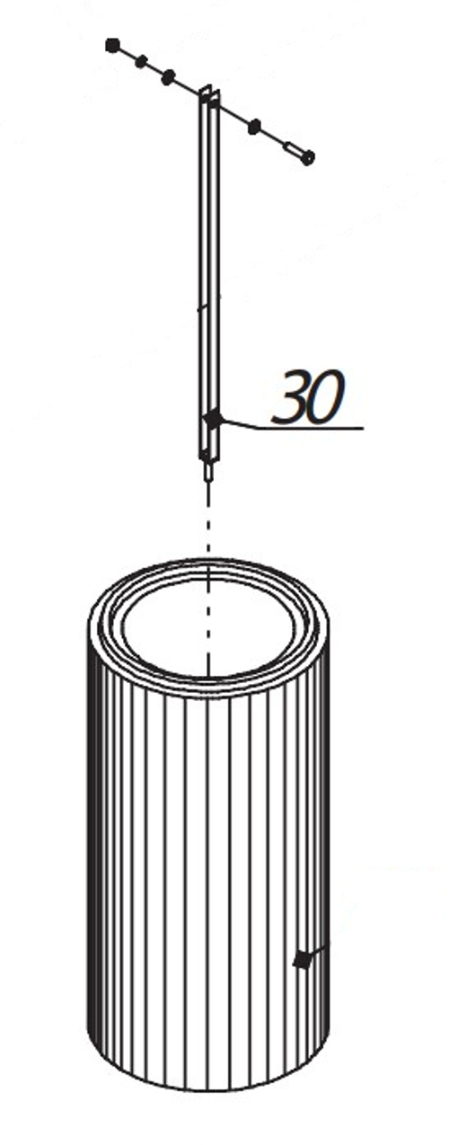 Штанга фильтр-камеры, артикул 88300001