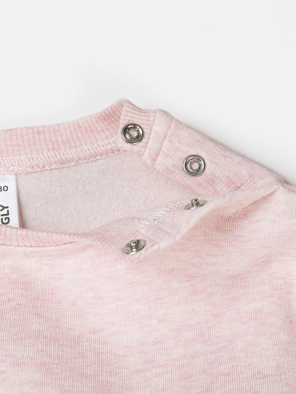 Свитшот с рюшей "Клубничный коктейль" утепленный 0+