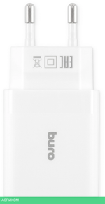 Сетевое зарядное устройство Buro BUWE1 белый (BUWE10S200WH)