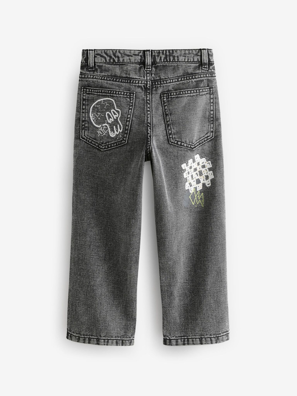 Джинсы для мальчика Next B30-829, Темно-серый