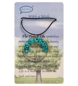 NP-02/8 Кулон с камнями «Бирюза»