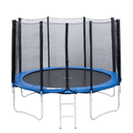 Батут для дачи с сеткой, диаметр 12 фт