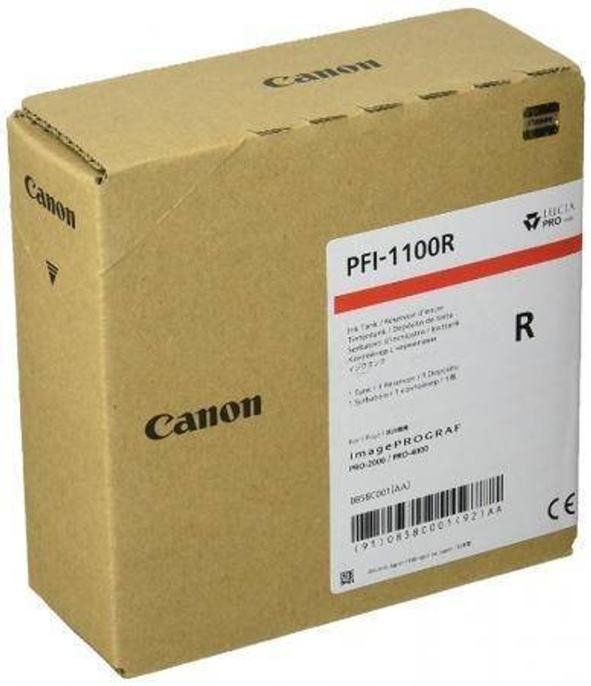 Картридж CANON PFI-1100 R красный