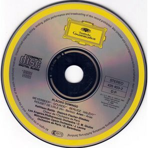 Placido Domingo / Berlioz, Gounod, Halevy, Meyerbeer: Arias (CD)