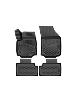 Коврики в салон для CHEVROLET Equinox (III) 2017-, внедорожник, 4шт. (полиуретан) ELEMENT3DA06100210K
