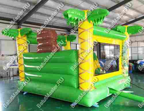 Коммерческий надувной батут "Львёнок" два входа, 4*3.5*3 м