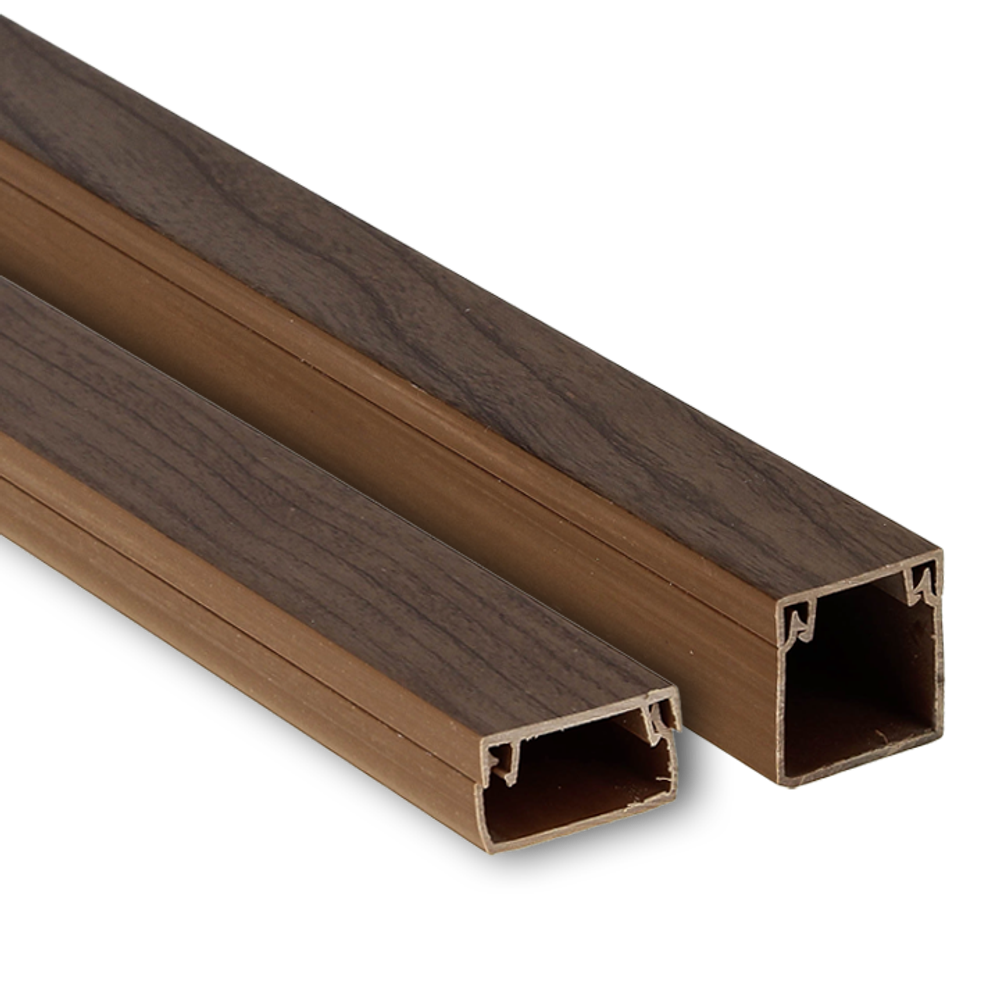 Кабель-канал коричневый