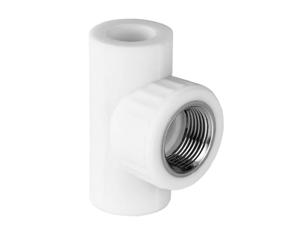 Тройник полипропиленовый переходный 20 мм х 3/4 ВНP