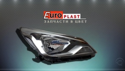 Фары галоген для Hyundai Solaris 2014-2017