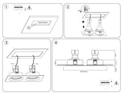 Ambrella Встраиваемый поворотный точечный светильник GU5.3 Standard Tech TN102745